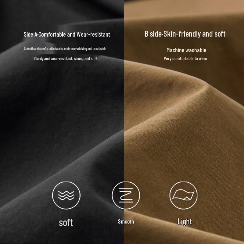 Shanshan Men's Reversible Hooded Jacket