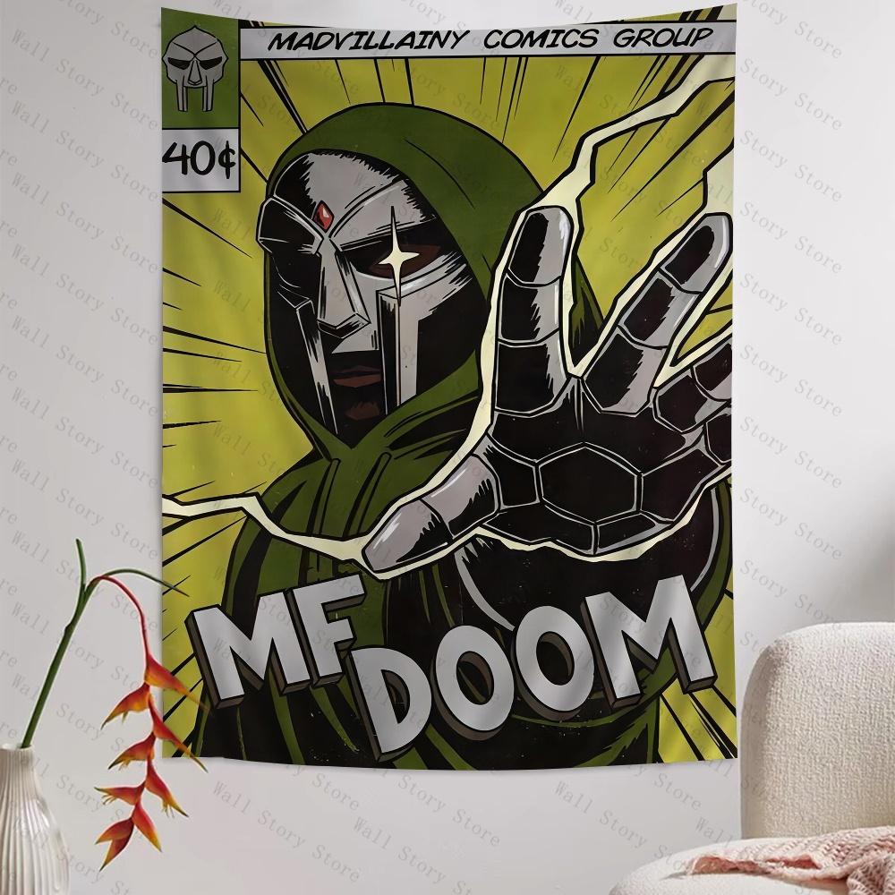 

MF DOOM Colorful Tapestry Wall Hanging Hanging Tarot Hippie Wall Rugs Dorm Home Decor Tapestry Bedside Bedroom Tapestry 40CMX60CM