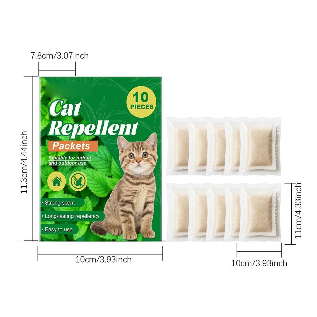 Training Aids For Cats 10 Pieces Behavior Training Garden Cat Protection For Kittens Indoor Home Plants Outdoor Garden Lawn Yard