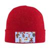 Anime Curious George Monkey Warm Knitted Cap Hip Hop Bonnet Hat Autumn Winter Outdoor Beanies Hats for Unisex Adult