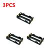 1-10pcs 18650 SMT Battery Holder 18650 SMD Battery Box With Bronze Pins Rechargeable Battery Holder Clip Storage Case Power Bank