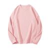 Solid Color Korean Style Fleece Sweatshirt: Women's Loose Casual Autumn/Winter Top & Student Couple Outfit.