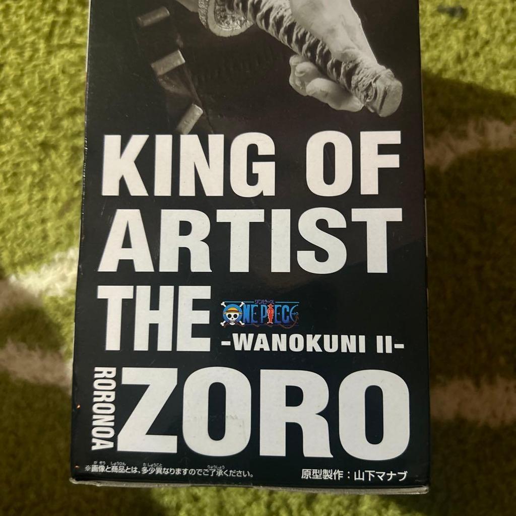 [USED] One Piece KING OF ARTIST Zoro -WANOKUNI II-