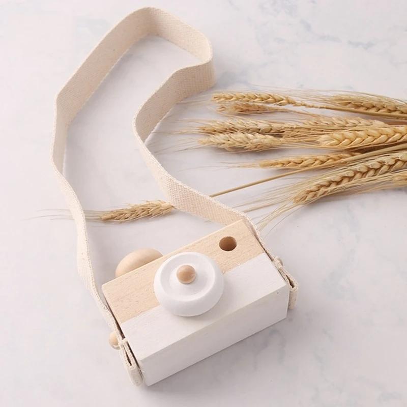 Baby Wood Colorful Camera Kaleidoscope Toys for Children Rainbow Wooden Toys for Children Kids Learning Early Educational Game