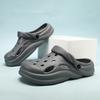 Couples New Summer 3-color Casual Shoes Thick Sole Bun Head Flip-flops Men Beach Feet Feel Good Sandals