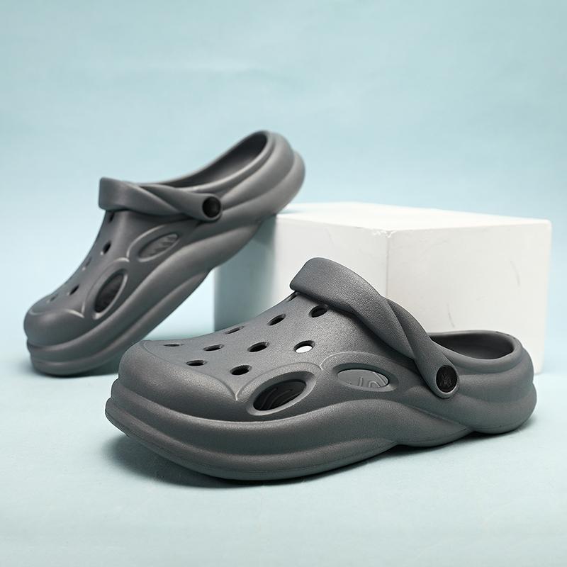 Couples New Summer 3-color Casual Shoes Thick Sole Bun Head Flip-flops Men Beach Feet Feel Good Sandals