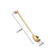 New Year 2021 Merry Christmas Stainless Steel Spoons Xmas Party Tableware Ornaments Christmas Decorations for Home Table Navidad Noel Gift