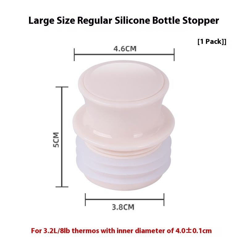 Gianxi Stainless Steel Hot Water Bottle Stopper Silicone Hot Water Bottle Stopper Water Bottle Stopper Insulated Bottle Stopper