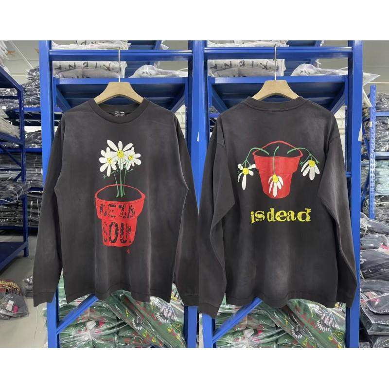 Oversized Vintage Washed Hooded Sweatshirt Men Women Teens Streetwear Loose Fit Cotton Pullover Fall 2025