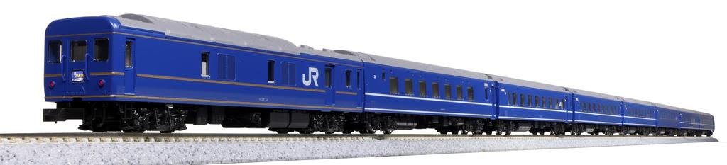 KATO N Gauge 24 Series Sleeper Limited Express Basic Set Railway Model Passenger Car "Nihonkai" 6-Car 10-881