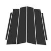 For Mercedes Benz ML Class W163 1998-2005 B/C Pillar Stickers -PC Window Decorative Trim for Middle Pillar,Car Accessoris 2004
