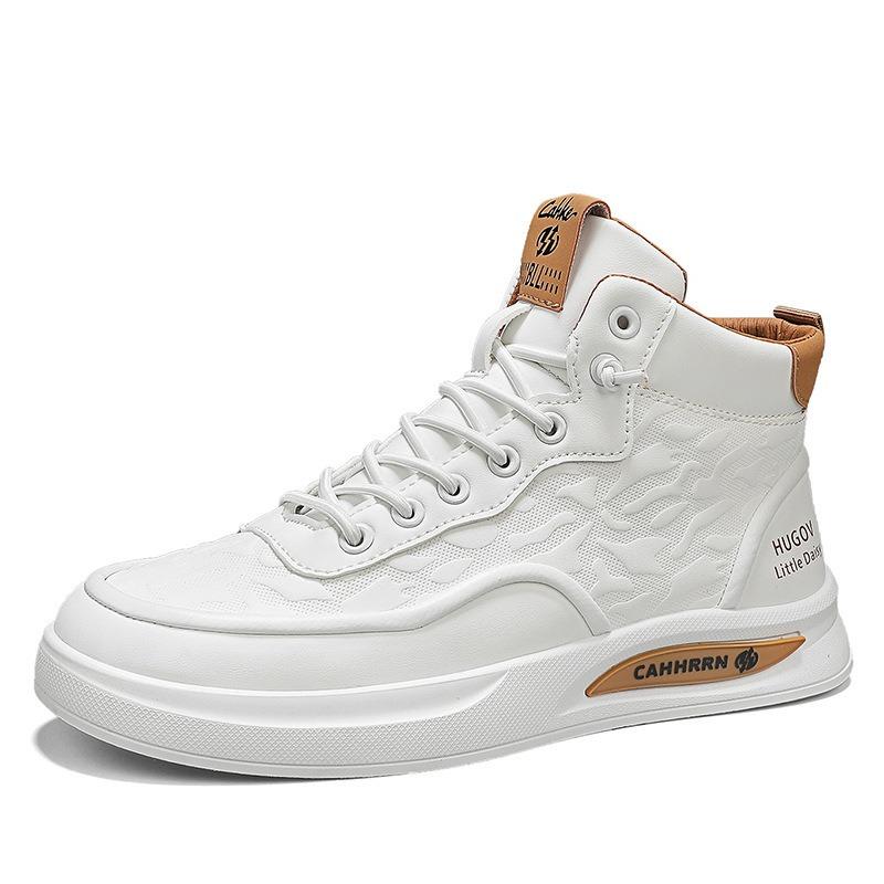 Autumn new little white shoes men's casual platform trend versatile comfortable sports trendy shoes men's board shoes