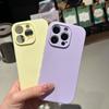 Original 1:1 Liquid Silicone Phone Case For iPhone 17 Pro Max 16 15 14 13 12 Pro Candy Color Anti-drop Camera Full-protect Cover