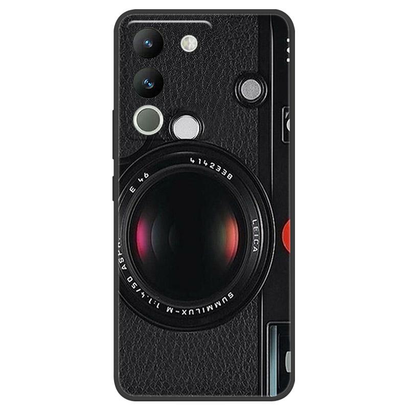 For VIVO V29E Case V2317 Camer Protective Shell For VIVO Y200 5G Phone Case Soft Silicone TPU Back Cover V2307 Shockproof Fundas