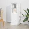 VidaXL Highboard White 36x35.5x103.5 Cm Engineered Wood 816320