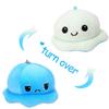 Creative Flip Face Change Octopus Small Pendant Doll Plush Toy Schoolbag Buckle Cute Couple Hanging Decoration