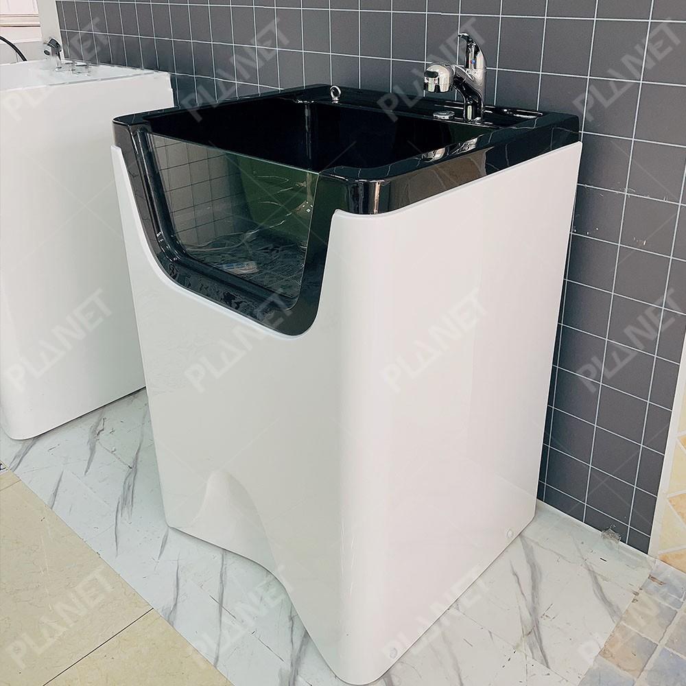 Large Dog Grooming Spa Tub Large Size Freestanding Acrylic Pet Bathtub