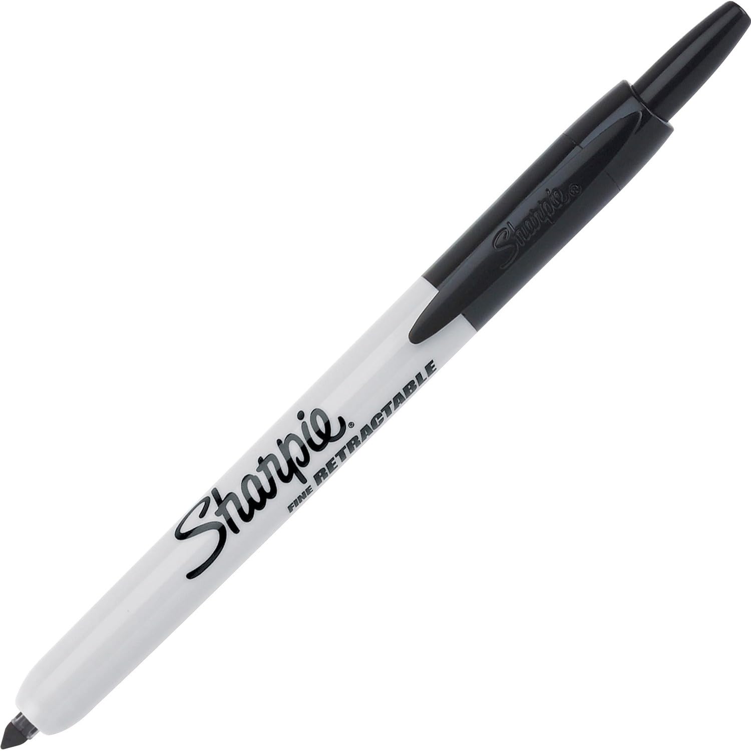 

Перманентные маркеры Sharpie Fine Knock-Style, наконечник, 12 штук чёрный
