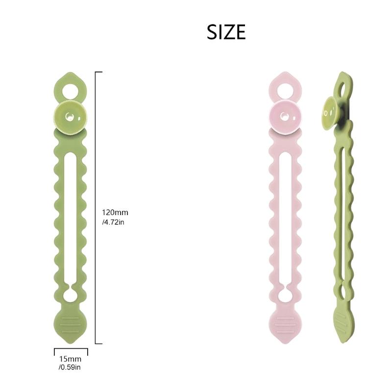 1 Set Silicone Suction Cup Cable Ties Reusable Wall Mount Wire Organiser for Home Office Car Cord Management