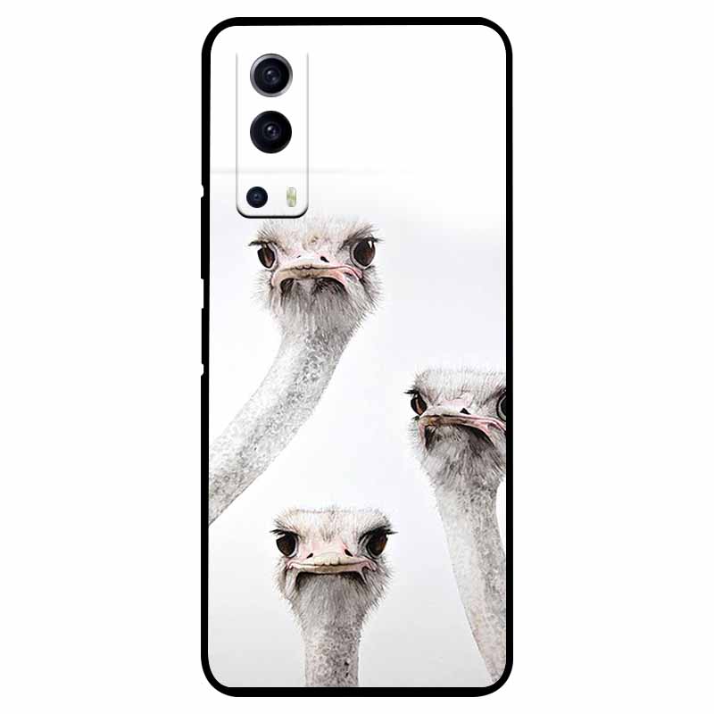 For vivo Y72 5G Case Shockproof Soft silicone TPU Back Cover For vivo Y52 5G Phone Cases for vivoY72 Y 72 52 5G Case Cute Capa