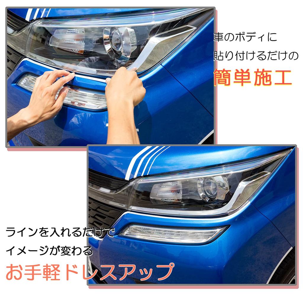 Mukojima Automotive Supplies Manufacturing Co., Ltd. M'SPORT M'LINES Casual Tape