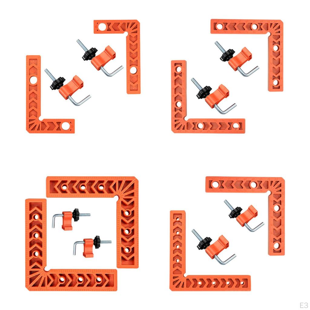 2 90 Degree Corner Clamp Carpentry Square Tool Positioning