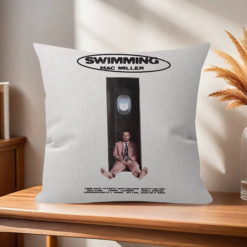 Singer Hot MMac Miller Pillow Gifts Home Office Furnishings Bedroom Sofa Car Cushion Cover case xcm