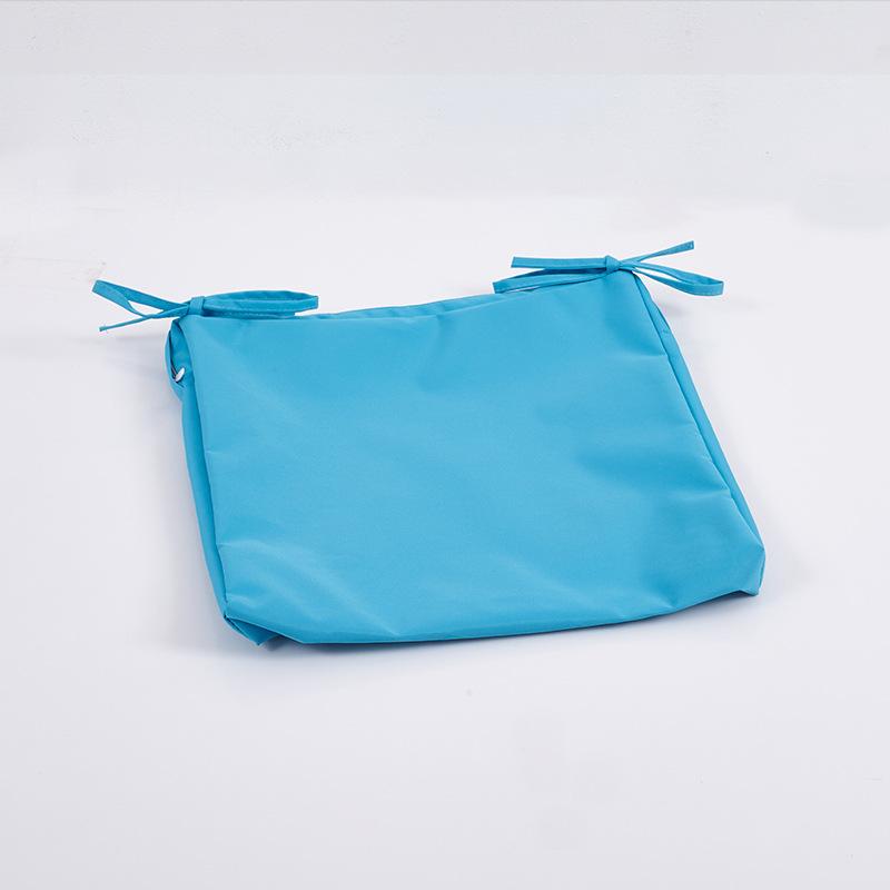 Outdoor Waterproof Cushion Cover, Garden Courtyard Sofa Rattan Chair Seat Pad Replacement, Anti-slip Lace-up Bench Cushion Cover