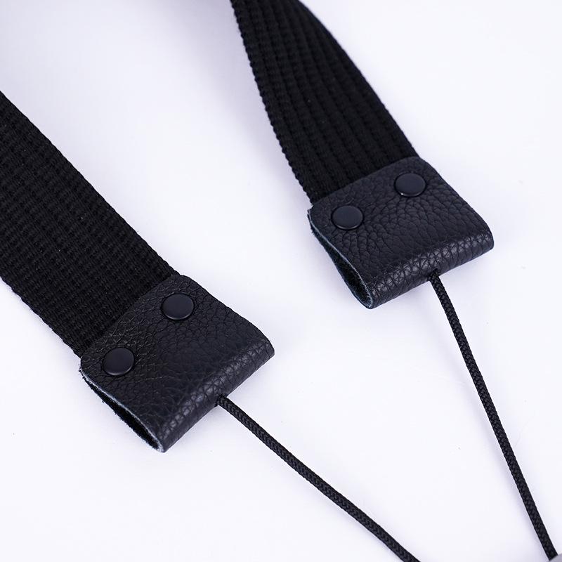 Universal Saxophone & Clarinet Neck Strap for Adults & Students - Black