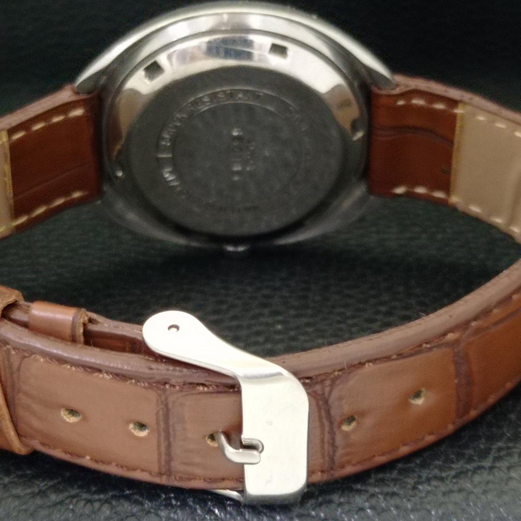 CEAS HMT RAJAT 6501 AUTOMAT INDIAN BĂRBAȚI ZIUA și DATĂ ARGINTU CANAN A432205-2 R110-a432205