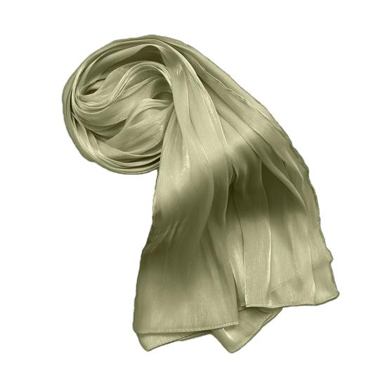 180x70cm Women Headscarf Shawl Solid Color Silky Turban UV Protection Versatile Scarf Work Daily Wear