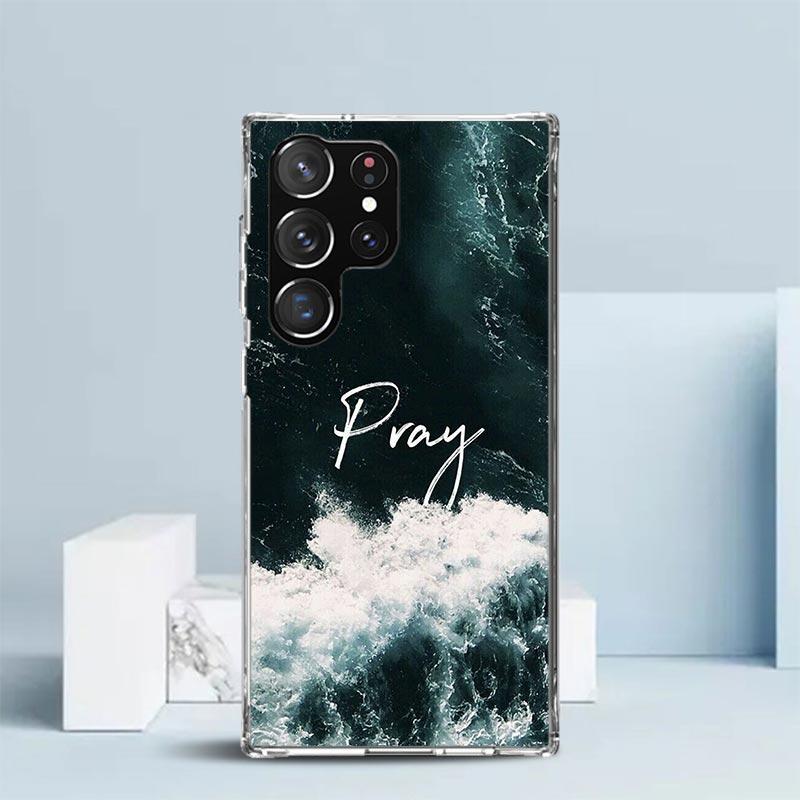 

Travel Mountain Beach Proverb Phone Case For Samsung Galaxy S24 S25 Edge S26 Ultra S22 S23 Plus S21 + S20 FE Soft TPU Back Cover Samsung S25 Plus