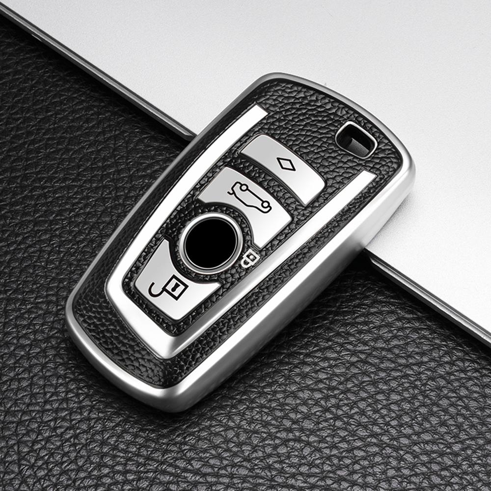 4 Buttons for BMW F30 F20 F10 F18 F22 F01 X3 X4 F06 F02 M3 M5 Car Key Cover Case Shell Auto Styling Accessories