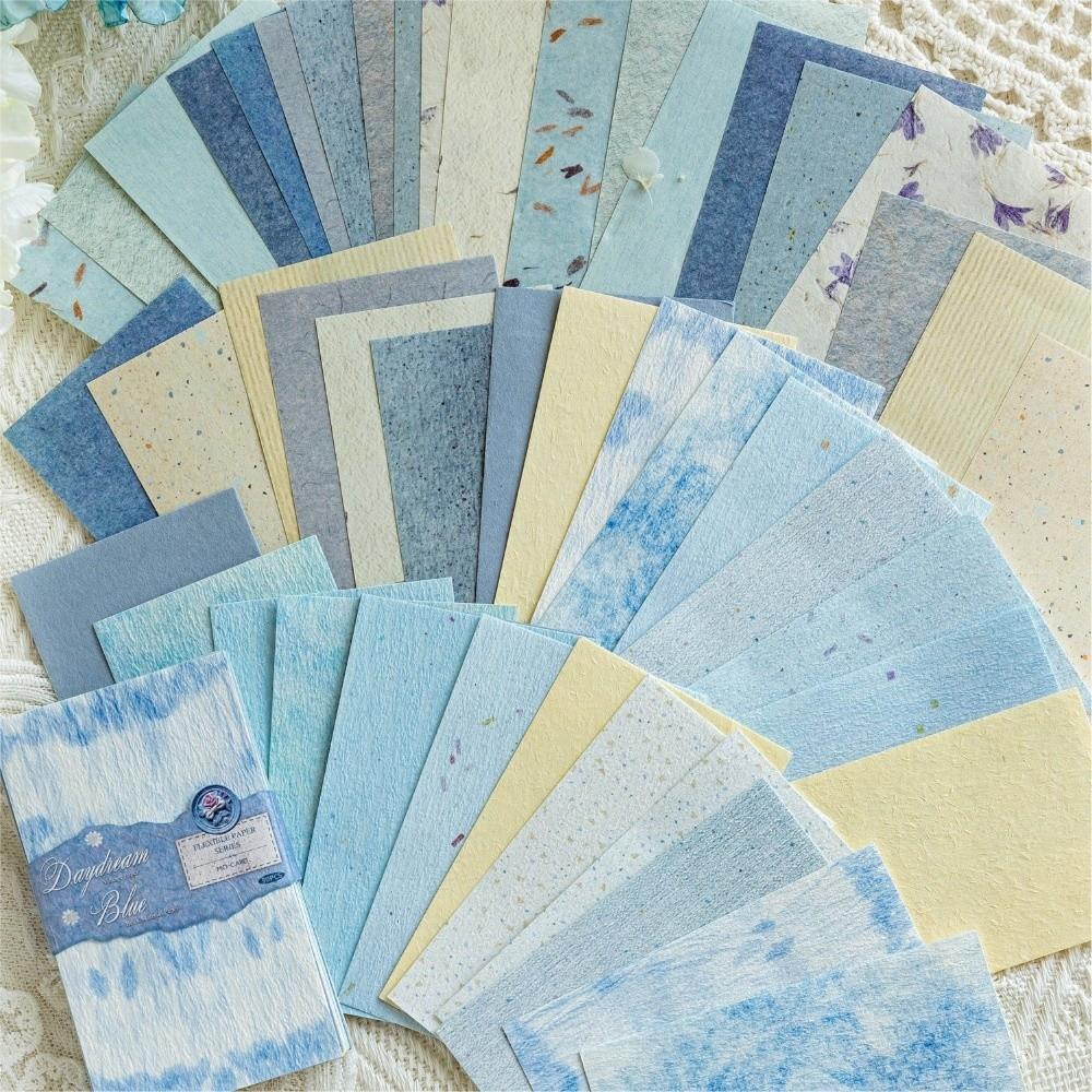 Morandi Pastel Texture Scrapbook Decoration Paper Decorative Craft Paper Background Material Paper DIY Memo Pad