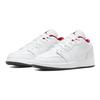 Дитячі кросівки Air Jordan 1 Low GS Білий Гімназійний Червоний Університетський-Блакитний Чорний 553560-164