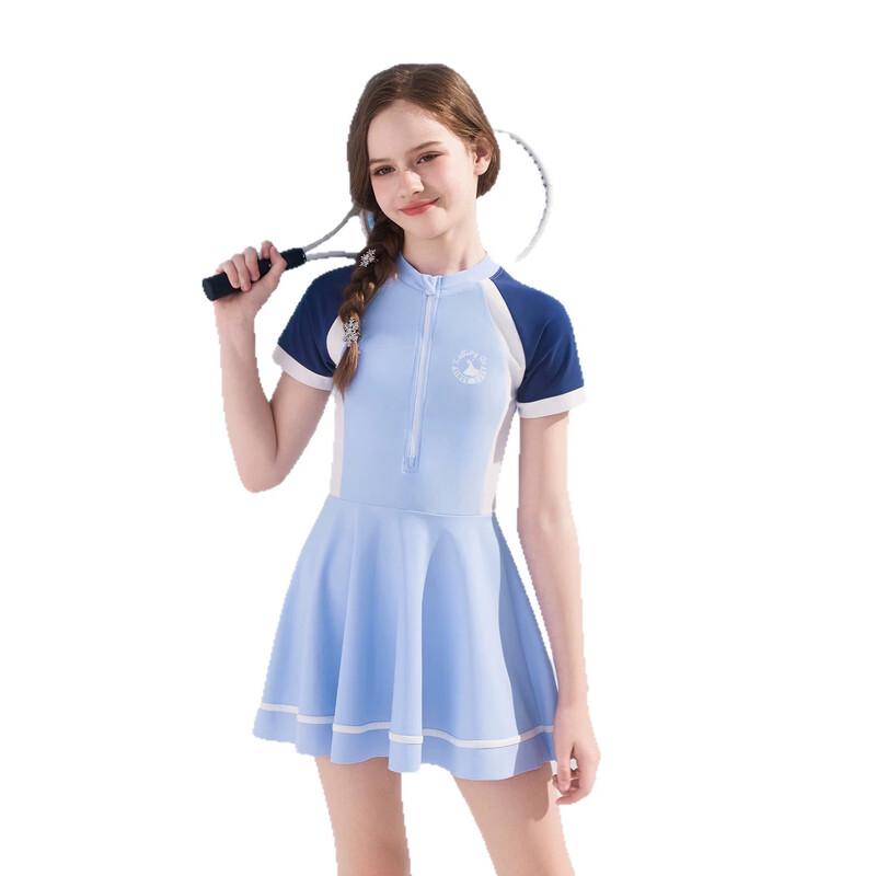 Disney Girls' Elsa One-Piece Swimsuit