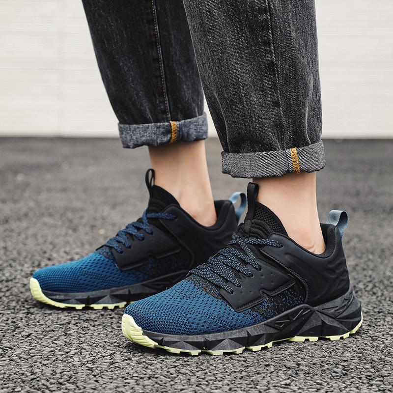 Autumn-spring Non-slip Sole Raning Sports Shoes for Men Hiking  Climbing Shoes   Wear Resistant and Lightweight Running Shoes