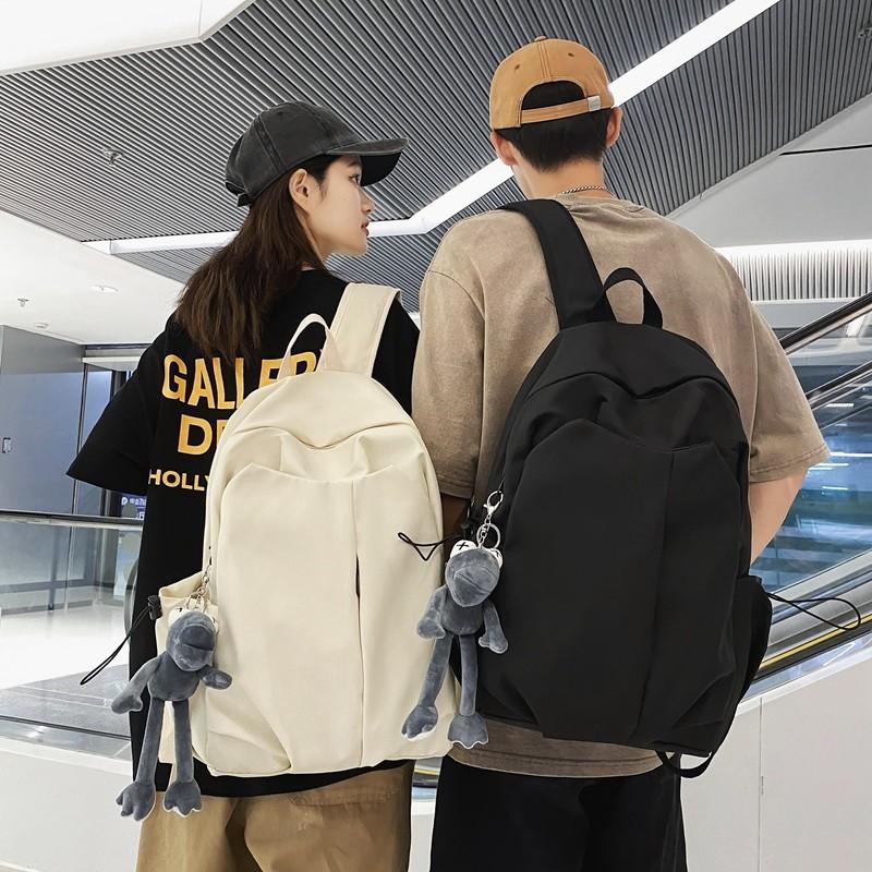 Schoolbag new men's and women's premium backpack large capacity simple business leisure college student schoolbag trendy men's