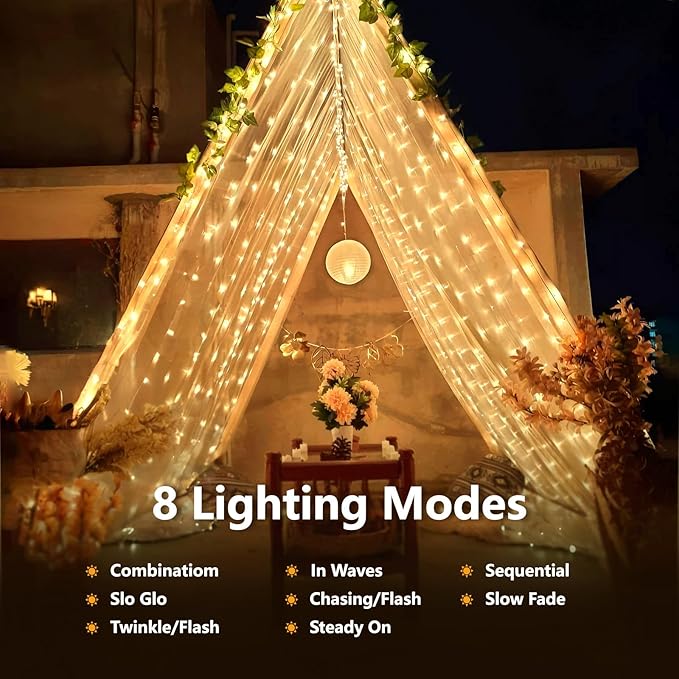 Solar Fairy Lights Outside Waterproof Solar String Lights Outdoor 8 Modes Silver Wire Solar Twinkle Lights Christmas Decor Lamp