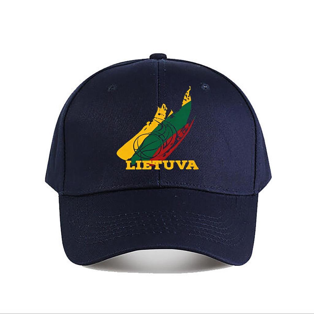 Lietuva Embroidered Vintage Washed Baseball Cap Baseball Cap Fashion Unisex Sunhat Womens Outdoor Sports Snapback Cap