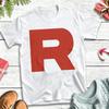 Team Rocket Unisexs T Shirt  Funny Tee Shirt Short Sleeve O Neck TShirts Cotton Party Clothing