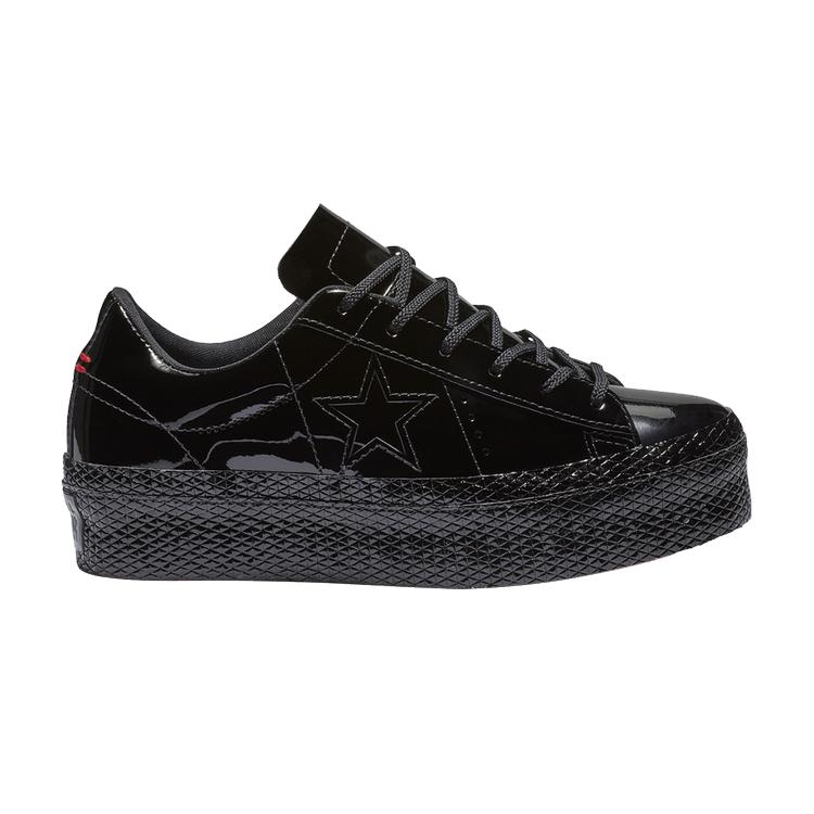 

Черные женские кроссовки Converse One Star Platform Ox Patent 562604C