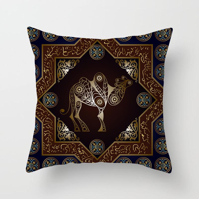 Holiday Throw Pillow Cover Home Textile Decorative Square Soft Sofa Waist Pillow Seat Covers Digital Print Cushion Case 45x45cm