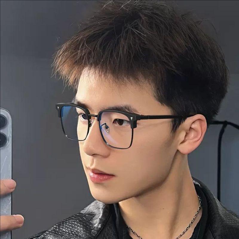 Unisex Vintage Anti Radiation Eyeglass For Women Men Anti-Blue And Anti-Fatigue Glasses