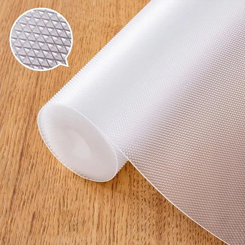 1Roll Drawer Pad Wardrobe PEVA Cabinets Anti Slip Convenient Trimmable Inside the Refrigerator Oil Resistant Flexible