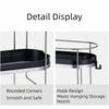 Multifunctional Storage Rack Stainless Steel Bathroom Shelf Space Saving Toilet Rack  Kitchen