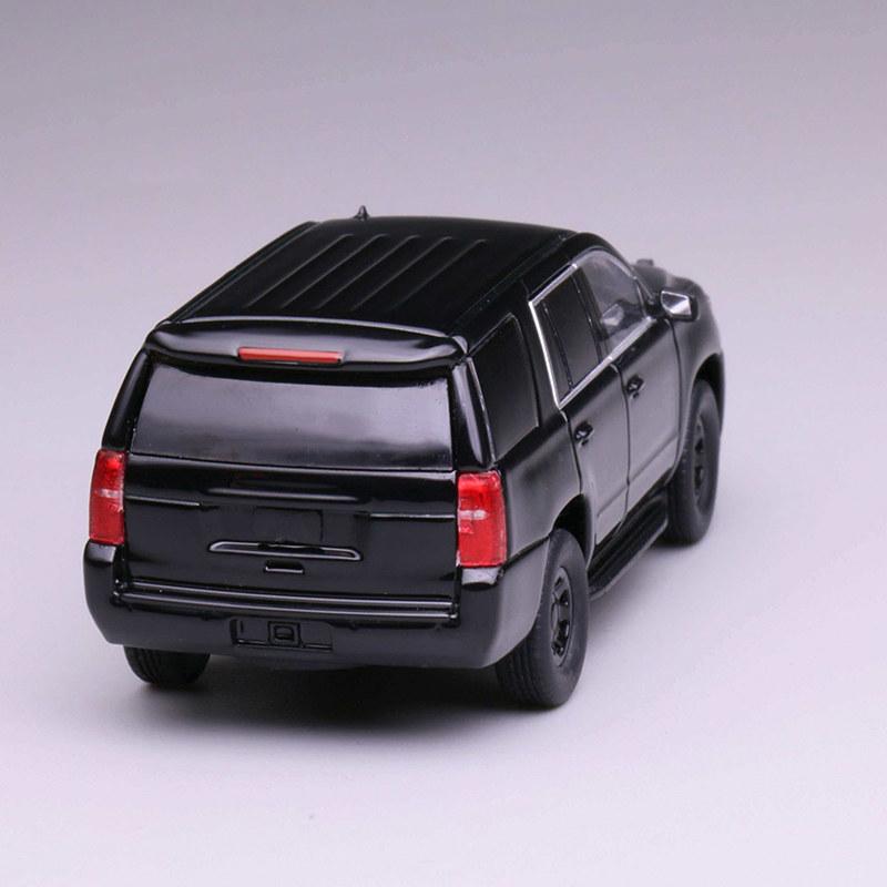 596 1:64 Chevrolet Tahoe PPV Undercover Polizei Version Legierung SUV Modell Auf Lager Polizeiauto & Einsatzfahrzeug Sammlerspielzeug