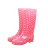 Colorido Rainboots Sapato Botas De Lluvia Para Mujer Couvrebottes Tanche Trs Moins Cher Rain Boots for Women H001 Wellington