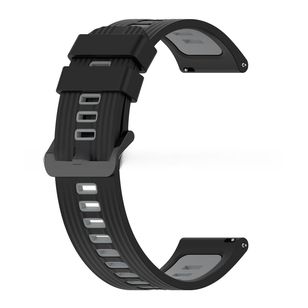 Compatible Huawei Watch GT Runner 22mm Silicone Strap - Two-Tone Replacement for GT3
