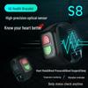 S8 4G Smart Bracelet: Elderly Tracking, Fall Detection, Heart Rate & Blood Pressure Monitor, Vibration Alert, Phone Watch
